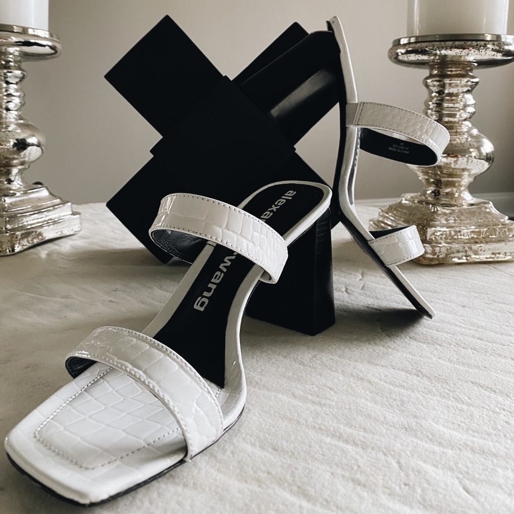 Alexander wang block heels